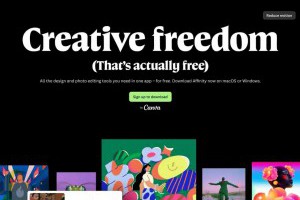 告別訂閱制！Canva 旗下 Affinity 永久免費，向量設計、影像處理、排版工具全面開放 – 關鍵應用