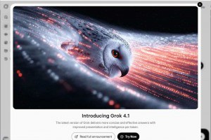 Grok 4.1 來了：xAI 最懂人心的 AI，情商爆表、創意滿分、錯誤少 3 倍 – 關鍵應用