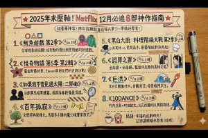 2025年末壓軸追劇指南！Netflix 12月必追8部神作，從台劇黑馬到經典美劇完結篇 – 關鍵應用