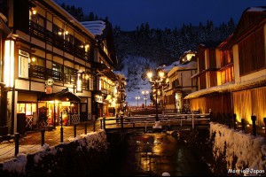 【日本】銀山溫泉 浪漫的雪中散步