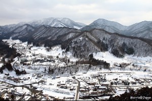 【日本】山寺 冬之潑墨雪景
