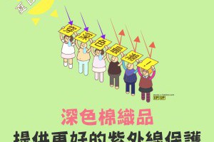 你知道嗎？穿深色衣服其實比較能抵抗日曬，保護皮膚......
