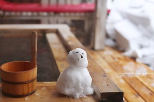 【2014雪之北海道】會放在心裡永遠。初次的雪地溫泉
