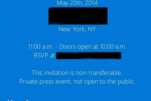 生活技.net: 微軟5月20日「small gathering」發布會或推Surface mini