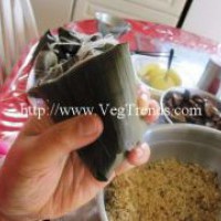 粽子食譜：養生素肉粽子做法
