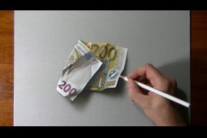 啥！鈔票也能這樣畫出來..