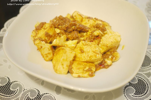 小食譜║罐頭入菜♥白飯殺手之肉醬燒豆腐 - 莉朵．絲戳蓓芮 little strawberry - fashionguide華人第一女性時尚美妝傳媒