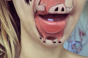 #嘴上功夫：彩妝藝術家LauraJenkinson唇上再現經典Disney卡通人物