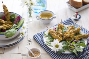 雞肉 / 豬肉沙爹串燒【自製沙爹醬】Chicken / Pork Satay