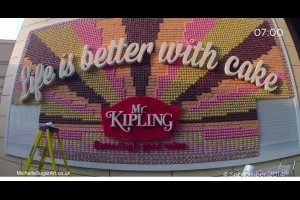 可以吃的廣告看板!? 不只抓住你的視覺還吸引住你的味蕾, 口水流下來啦!!