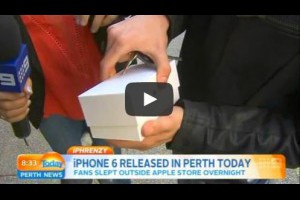  好霸氣的開箱！全球首摔iPhone 6