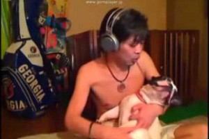 可憐法國鬥牛犬 聞主人腋下竟被臭昏！