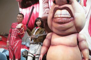 進撃の巨人4D展