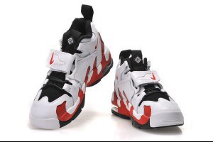 nike air dt max 96 2014火爆熱賣 白紅奶牛時尚高幫情侶運動鞋