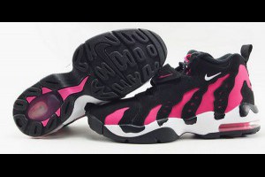 nike air dt max 96 2014火爆熱賣 黑玫紅奶牛時尚高幫情侶運動鞋