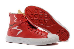 converse特賣會2014 太陽神阿波羅皮質高幫情侶款休閒鞋 紅色(TW)-converse官方網-converse帆布鞋|高筒帆布鞋|all star_converse專賣店-converse特賣會2014(3折賣)