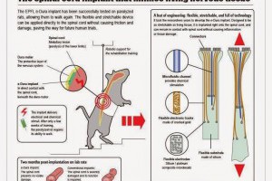生活技.net: 人造柔性電子硬脊膜 - 癱瘓病人行走有望