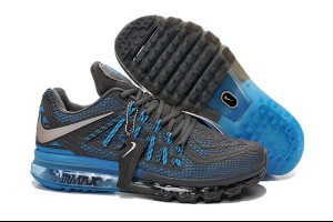 nike air max 2015 彩虹飛線編織蜂巢氣墊男生跑鞋 碳灰藍(TW)-Nike-nike官方網目錄2015_nike官方網_adidas官方目錄_愛迪達外套_adidas外套_nike鞋【九龍運動商城特賣會】