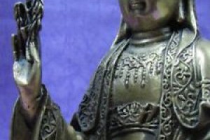 觀世音菩薩觀音佛像銅器精緻化身龍山寺主祀神明請常唸般若波羅蜜多心經消災解厄(新莊區)NT$ 1,855