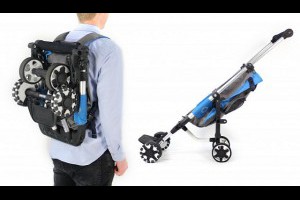 父母解放雙手吧，OmniO Rider 嬰兒車能摺疊還可背著走 | TechNews 科技新報