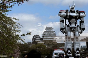 機動警察駐守姬路城