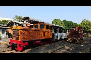 輕旅行 嘉義六腳。蒜頭糖廠蔗埕文化園區搭懷舊五分車