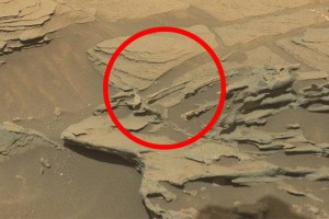 生活技.net: 好奇號在火星發現表面出現了一隻懸浮湯匙