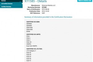 生活技.net: XT 1585Droid Turbo 2現身GCF 本月發售