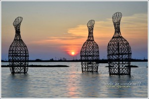 健行筆記 - 成龍濕地賞夕陽、順訪成龍集會所