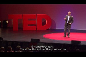 TED 中英字幕: 「大」數據是「好」數據