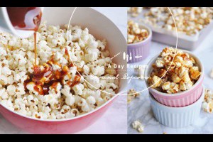 A Day Recipes : 電影之夜的最佳伴侶 — 自製焦糖爆谷(爆米花) ‧ A Day Magazine
