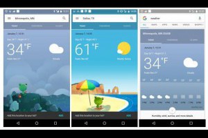 生活技.net: 谷歌開始在Android系統中測試天氣卡片